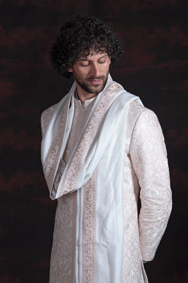 Embroidered Sherwani Set