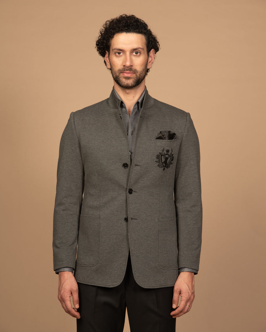 Grey Designer Jacket