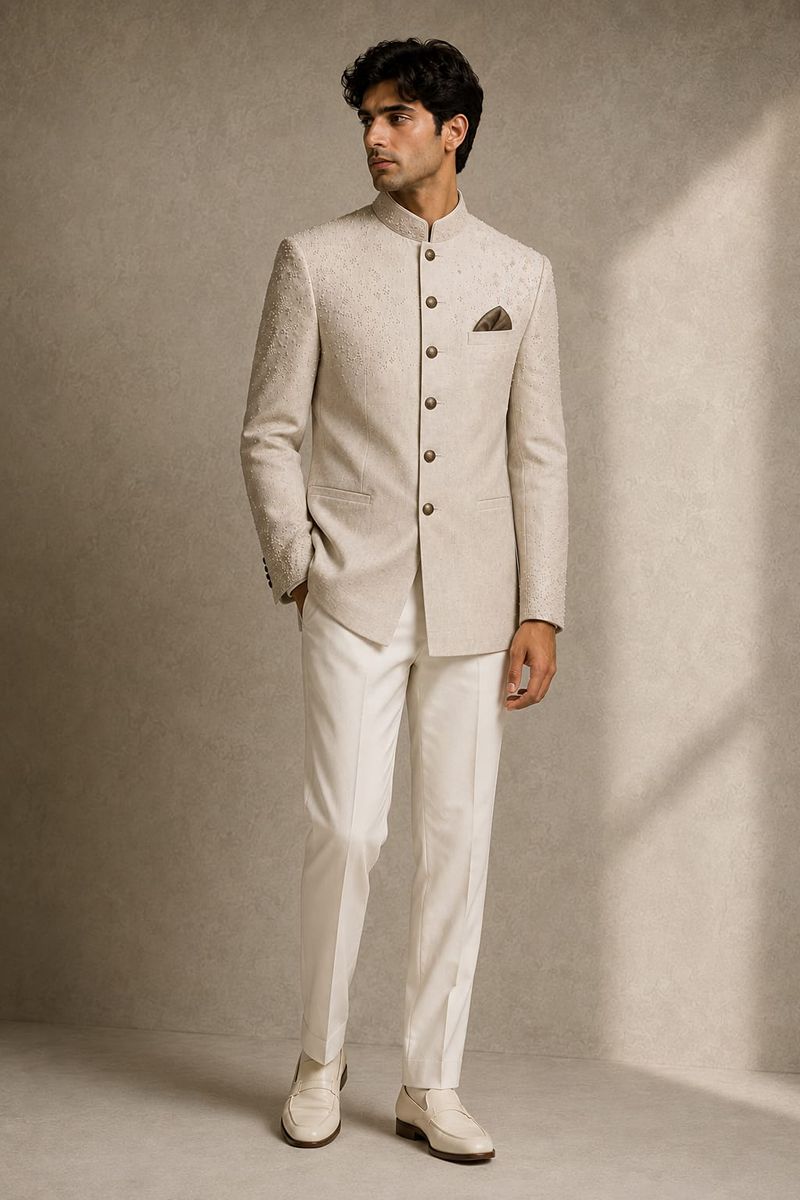 The Ivory Darbar Bandhgala