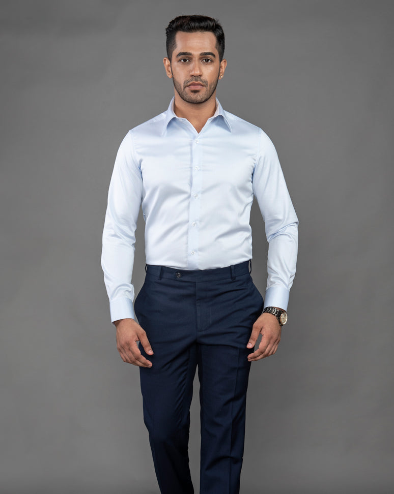 Sky Blue Formal Shirt