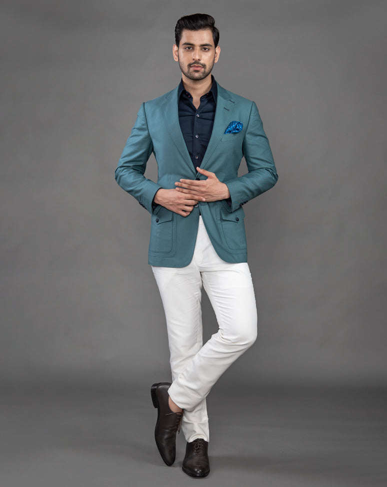 Sea Green Blazer