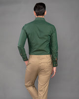 Green Designer Shirt