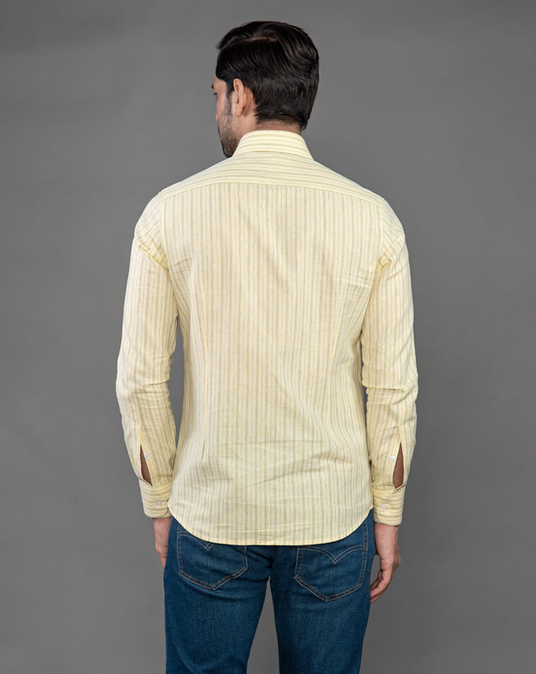 Yellow Striped Shirt