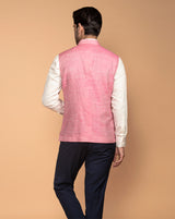 Pink Nehru Jacket