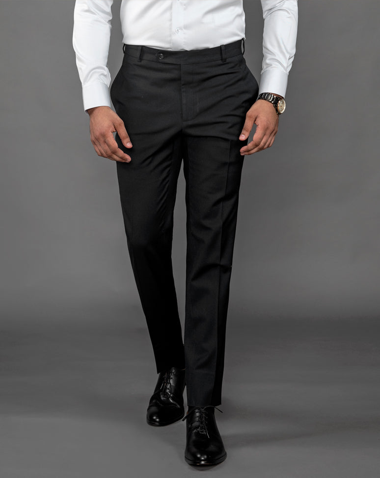 Classic Black Tailored Pants