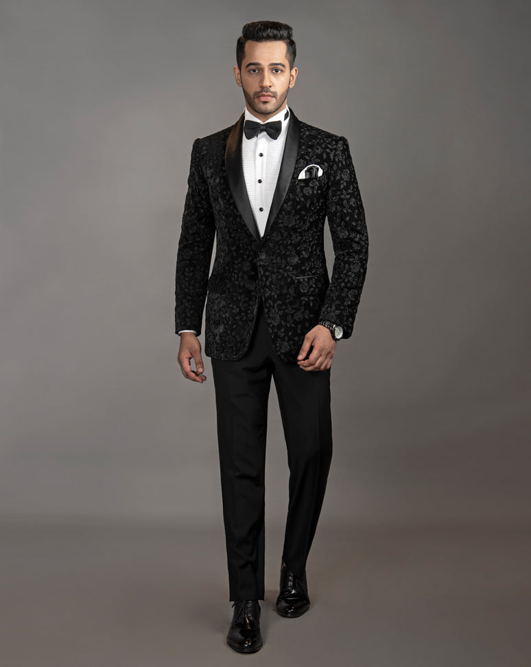 The Noir Elysee Tuxedo Set